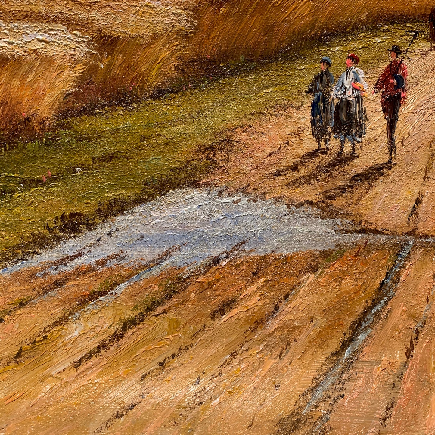 100% hand-painted 20in×24 in oil paintings The classical field