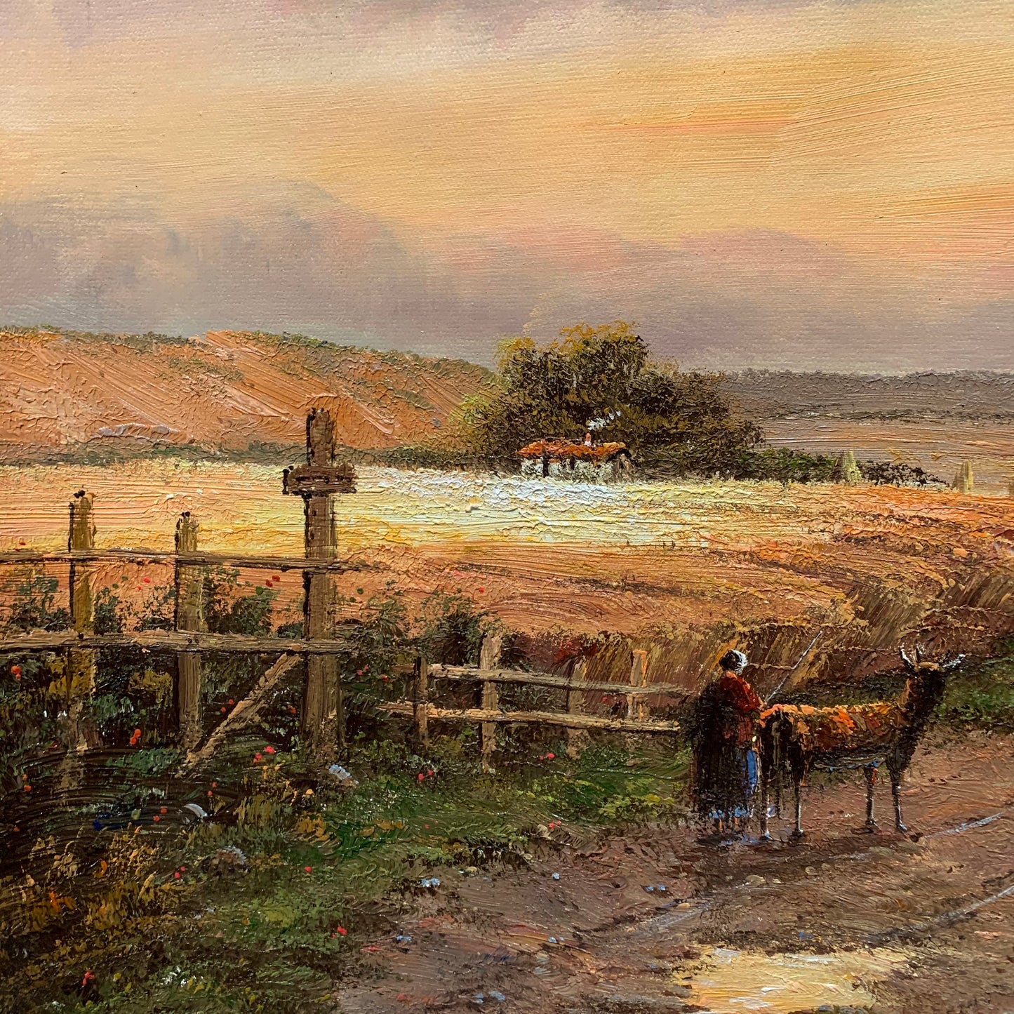 100% hand-painted 20 in×24 in oil paintings The classical field