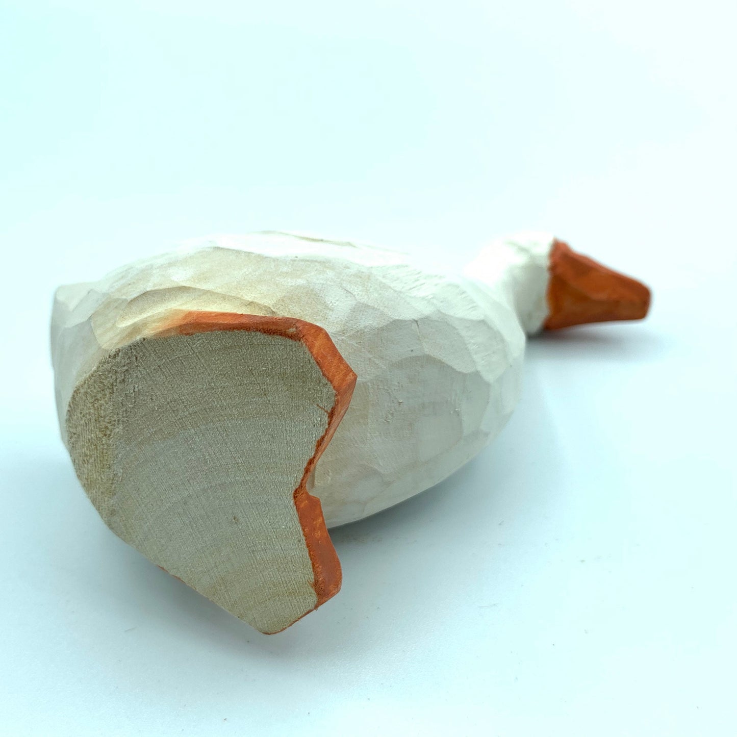YEEYAYA goose woodcarving Hand Carved Wood Wooden goose Figurine Christmas gift present home Decor room Decor