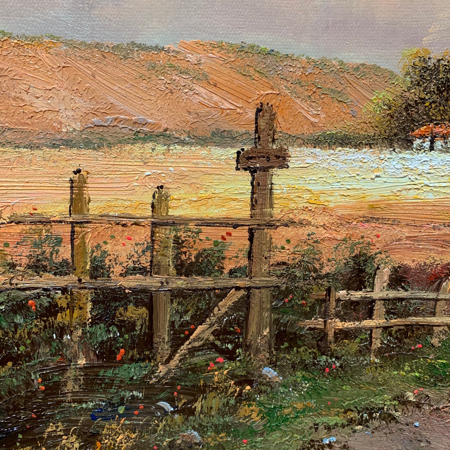 100% hand-painted 20 in×24 in oil paintings The classical field