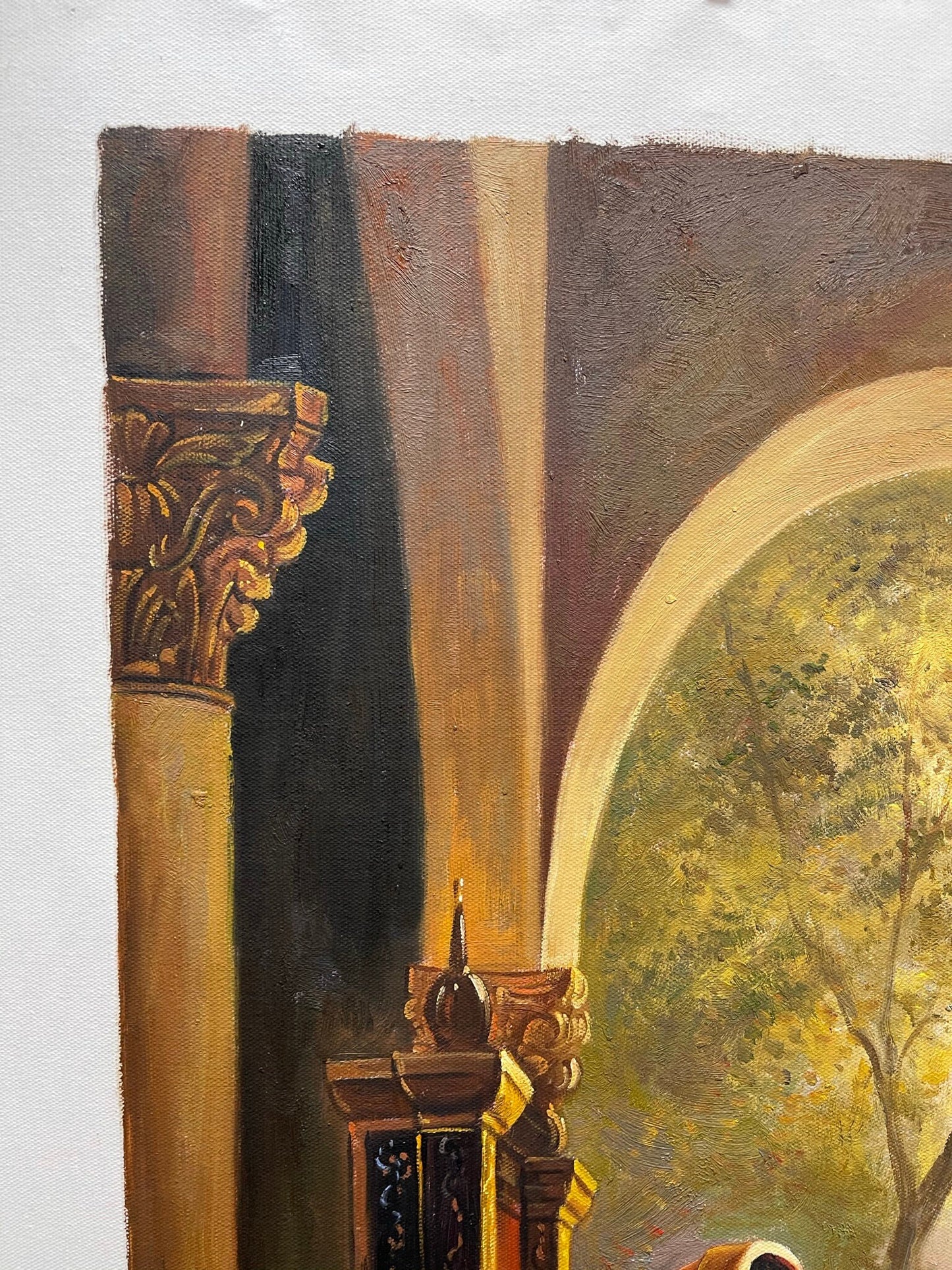 100% hand-painted Jesus 36x24 inch oil paintings The classical field