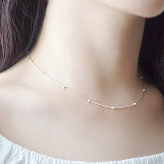 Necklace  US SELLER 925 sterling silver Christmas gift A02