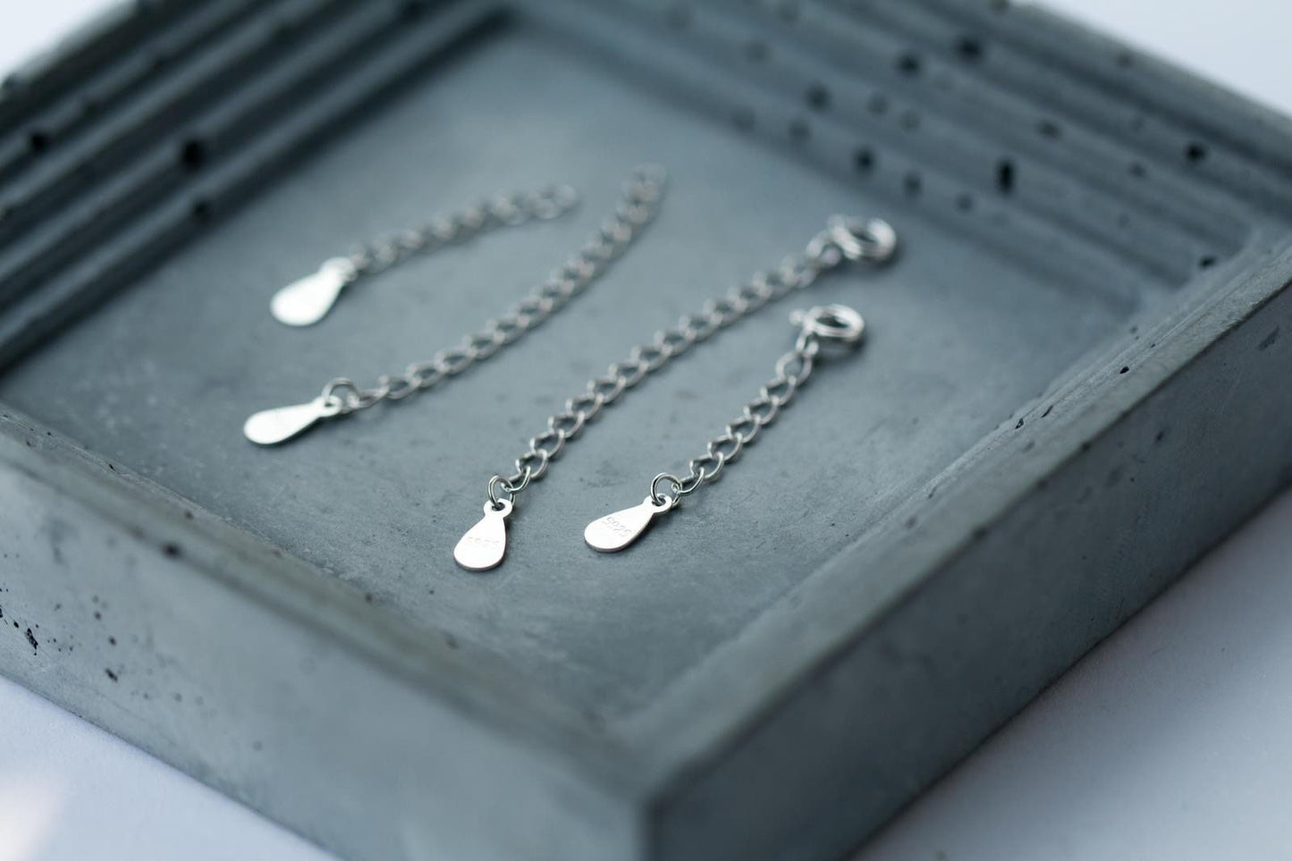 Necklace Extender bracelet Extender easy for Fit your  sizes US Seller S925 Sterling Silver  E07