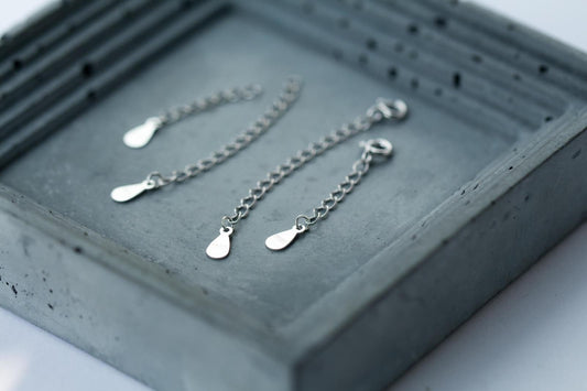 Necklace Extender bracelet Extender easy for Fit your  sizes US Seller S925 Sterling Silver  E07