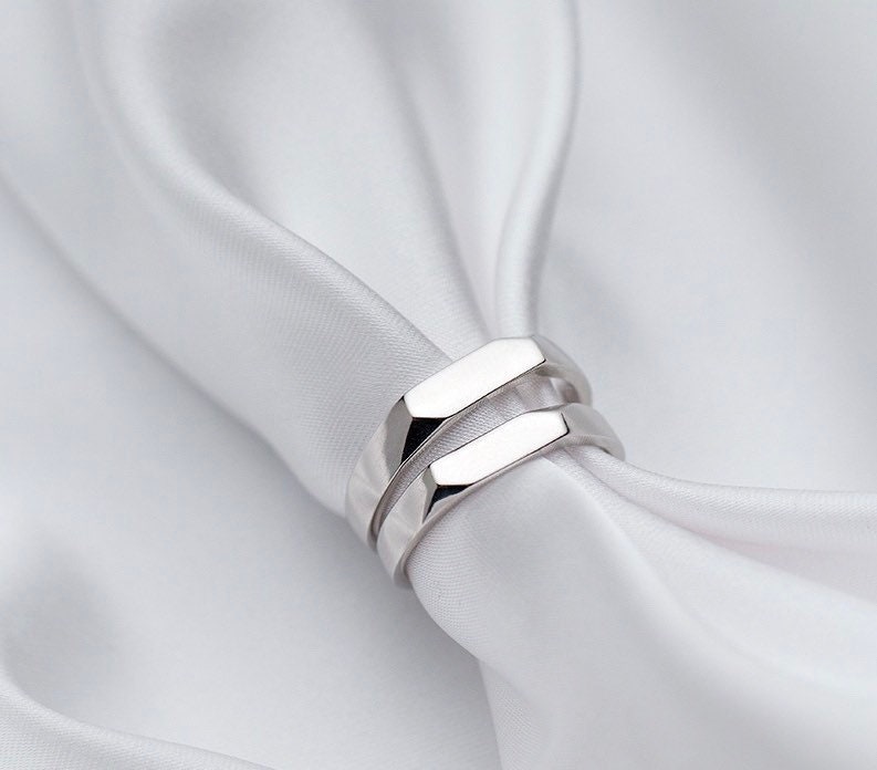 Rings US Seller S925 Sterling Silver Rings Christmas gift with box E08
