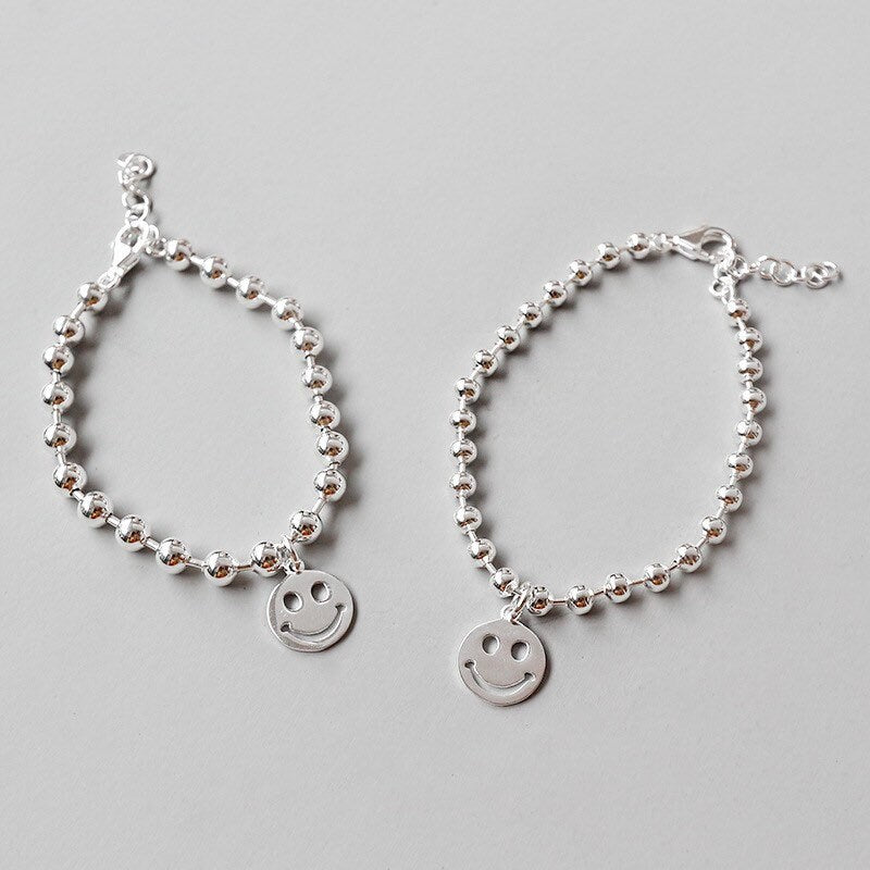 US Seller Real S925 Sterling Silver Bracelet Bangle Christmas gift with box A01